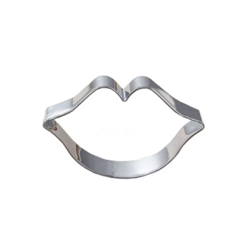 

Sexy Lip Kiss Biscuit Cookie Cutter Tools Cake Utensils Stainless Steel Plaster Molds Kitchen Products Sale Mold Fondant Party