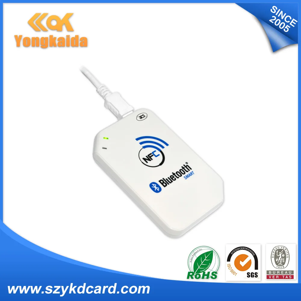 YongKaiDa 13,56 МГц acr1255u-j1 ISO18092 совместимый с bluetooth USB Кардридер писатель