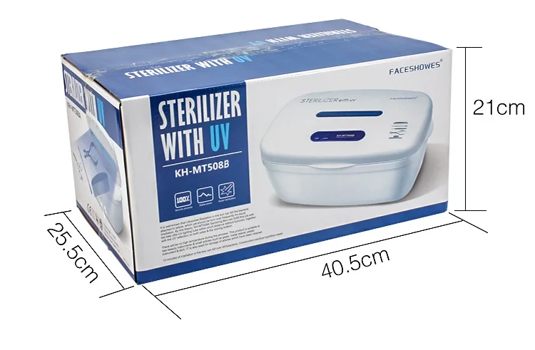 Esterilizador do Unha da Arte do Unha Máquina de Desinfecção Ferramentas do Unha Foyying Esterilizador Manicure 6.5l uv 9 do prego esterilizador manicure uv máquina de