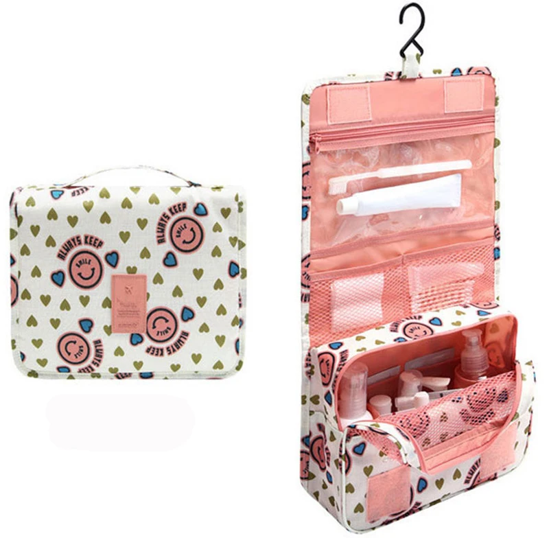

Large Capacity Hook Wash Bag Multi-function Travel Storage Bag Portable Hanging Storage Bag Cosmetic Bag Folding Aircraft