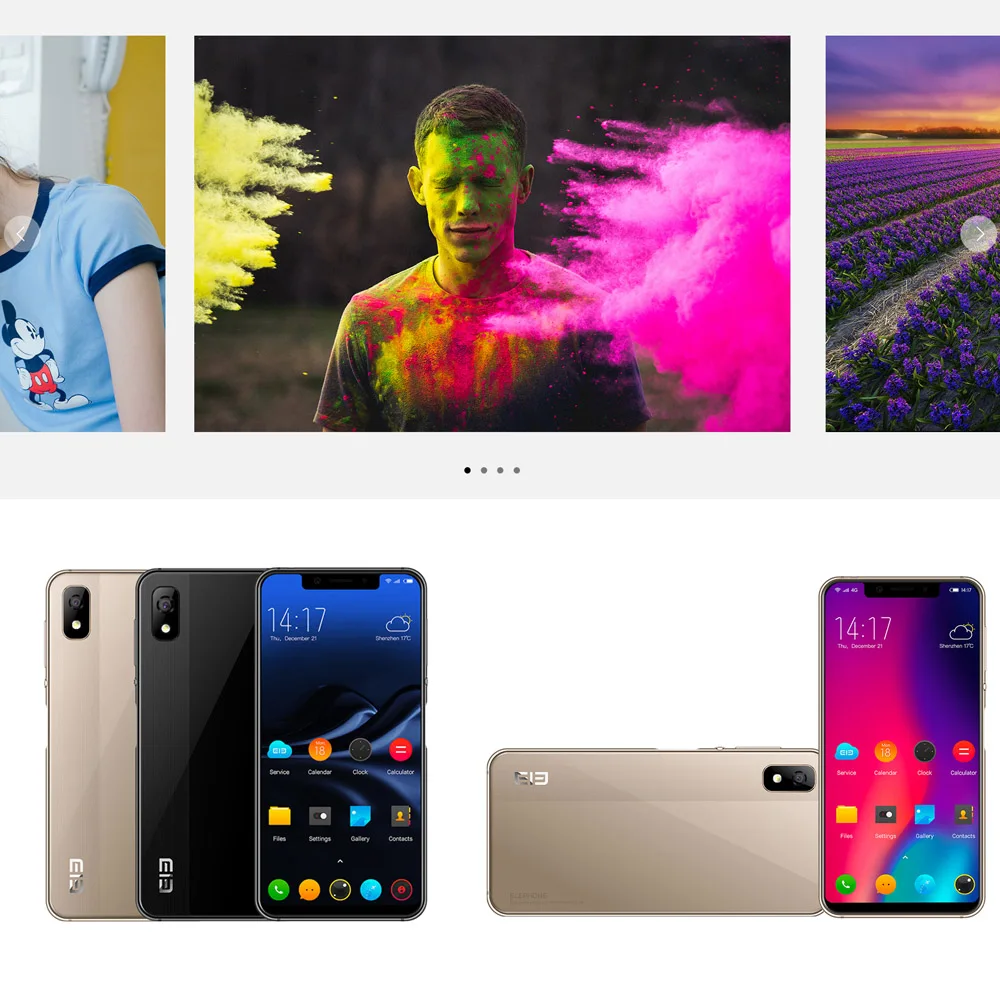 Elephone A4 4G Android 8,1 Face ID отпечатков пальцев 3+ 16 Гб разблокировать 5,8" 1440*720 P HD+ 18:9 Дисплей 13MP+ 5MP 8-, четыре ядра, смартфон с функцией отпечатков пальцев