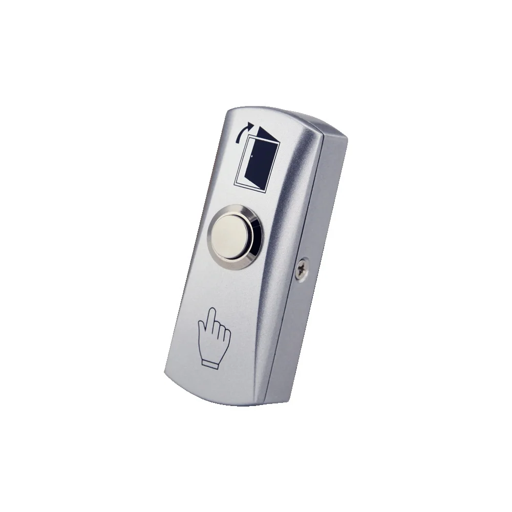 Sbutton 5 NO/COM Access Control Exit Press Button Modern Design Aluminum Access Control System Exit Button Door Push Button Sbutton 5 NO/COM Access Control Exit Press Button Modern Design Aluminum Access Control System Exit Button Door Push Button