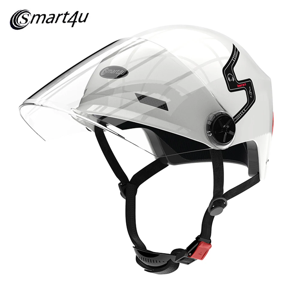 

Smart4u E10 Bicycle Helmet Smart Bluetooth Bike Motorcycle Helmet Electric Car Automatic Answering Waterproof Helmet