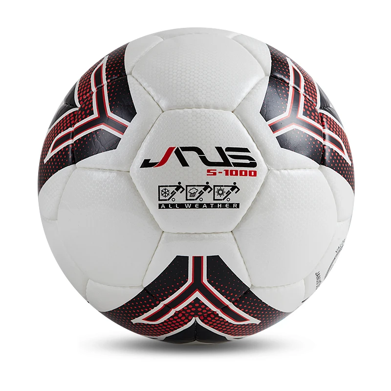

JANUS Professional Genuine Seamless Soccer Ball Standard Size 5 PU Leather Training Football Size 4 Futebol For Children & Adult