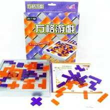 Родитель Дети интерактивные квадратные шахматные игры/дети пластиковые blokus для IQ intelligence sudoku развивающие игрушки