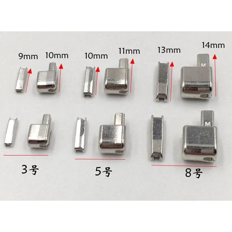 10 пар/Лот 3#5#8# светильник, золотистый, серебристый, черный, вставка, квадратное дно, стопор на молнии для одиночного открытого конца, металлическая молния, смола, zipper2102