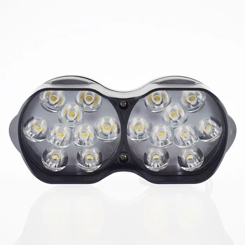

Motorcycle Headlight Scooter Moto Spotlight Assembly 12V 24V LED 6500K Motorbike Spot Head Lighting Car Headlamp ATV Work Lamp
