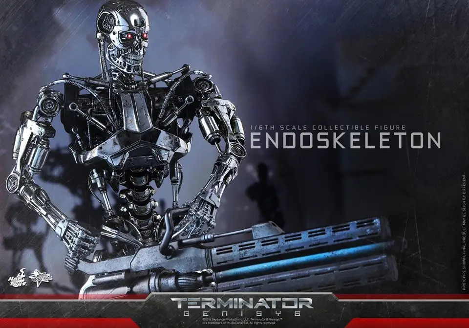 HT Hottoys MMS352 1/6 Терминатор 5 Endoskeleton T800 Коллекция фигурка для фанатов подарок на праздник