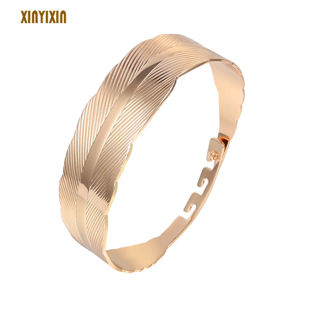 

Gold Leaf Cuff Bangle for Women Retro Silver Carved Adjustable Open Bracelet Bangle High Polished Alloy Fashion Jewelry Gift New