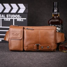 Натуральная кожа, поясные сумки, мужские нагрудные сумки, поясная сумка, модная сумка через плечо, мужская дорожная Сумочка для монет, мужской кошелек