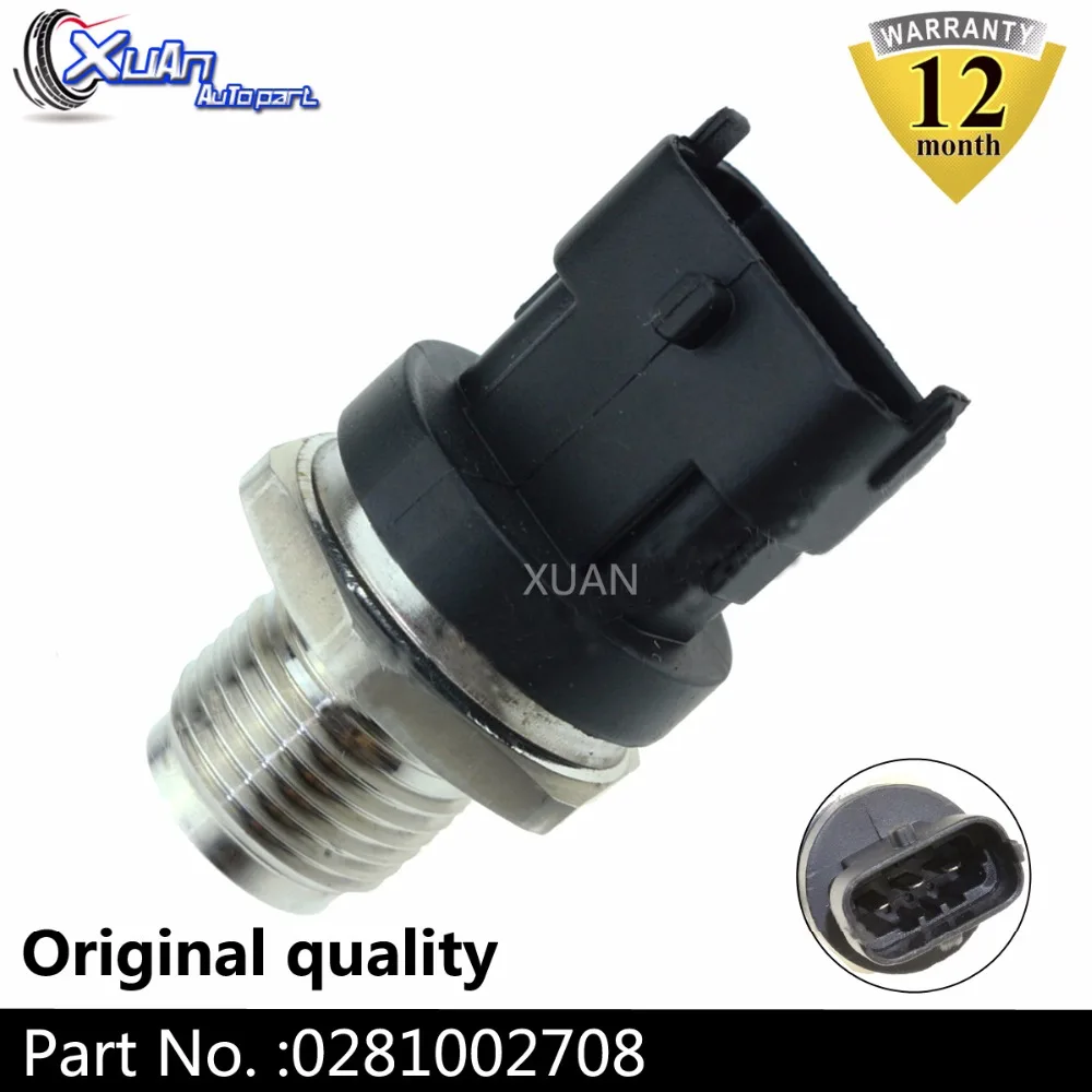 

XUAN Fuel Rail High Pressure Sensor Regulator Side Common Rail valve For MINI COOPER 1.4 D4D SLEGIO DAVIKLIS 0281002708