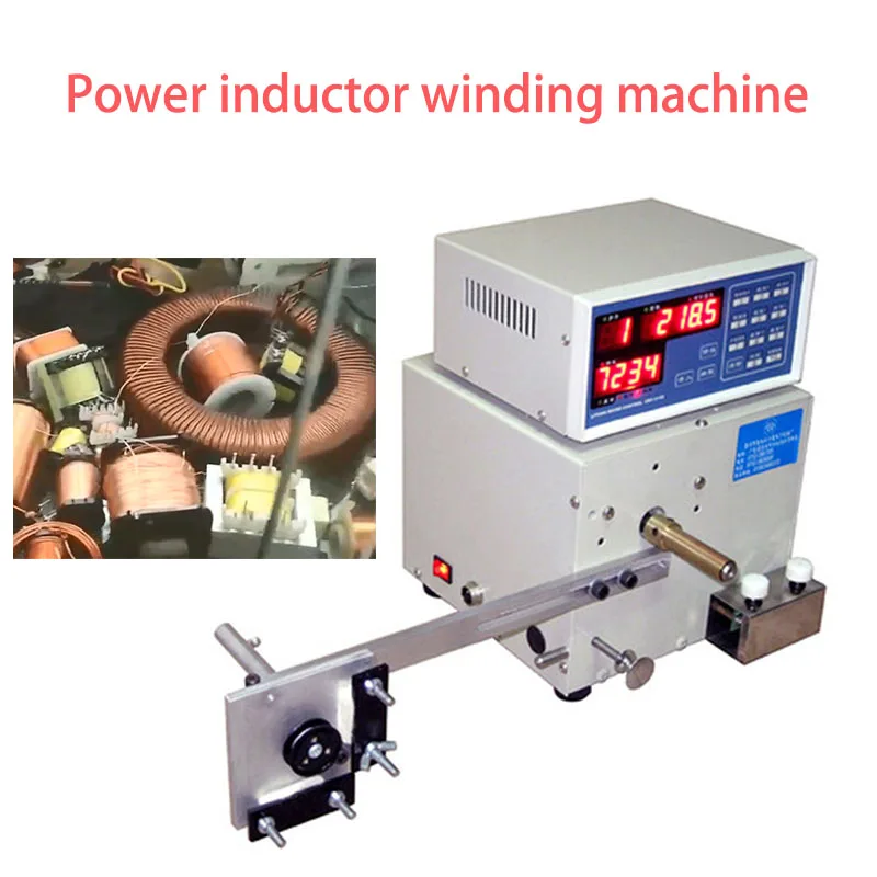 

Automatic CNC Coil Winding Machine 220V Brushless Motor for 0.03-0.6（mm）Wire coiling Machine Single shaft Supply inductance