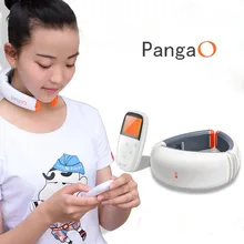 Pangao PG-2601B8, 3D массажер для шеи, беспроводной пульт дистанционного управления, Шейная терапия, массаж, лечение, дальнее инфракрасное Отопление, шейный позвоночник