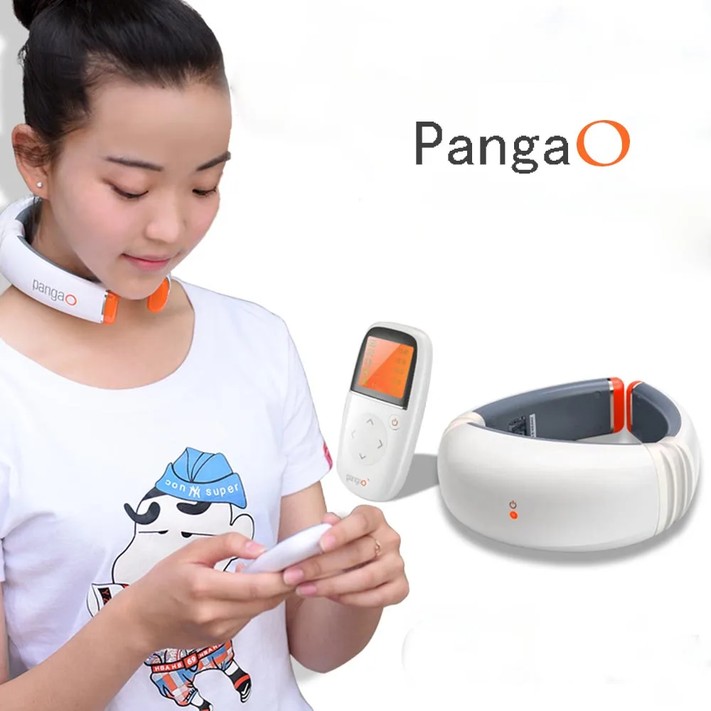 Pangao PG 2601B8 3D массажер для шеи Беспроводной дистанционного Управление Массаж