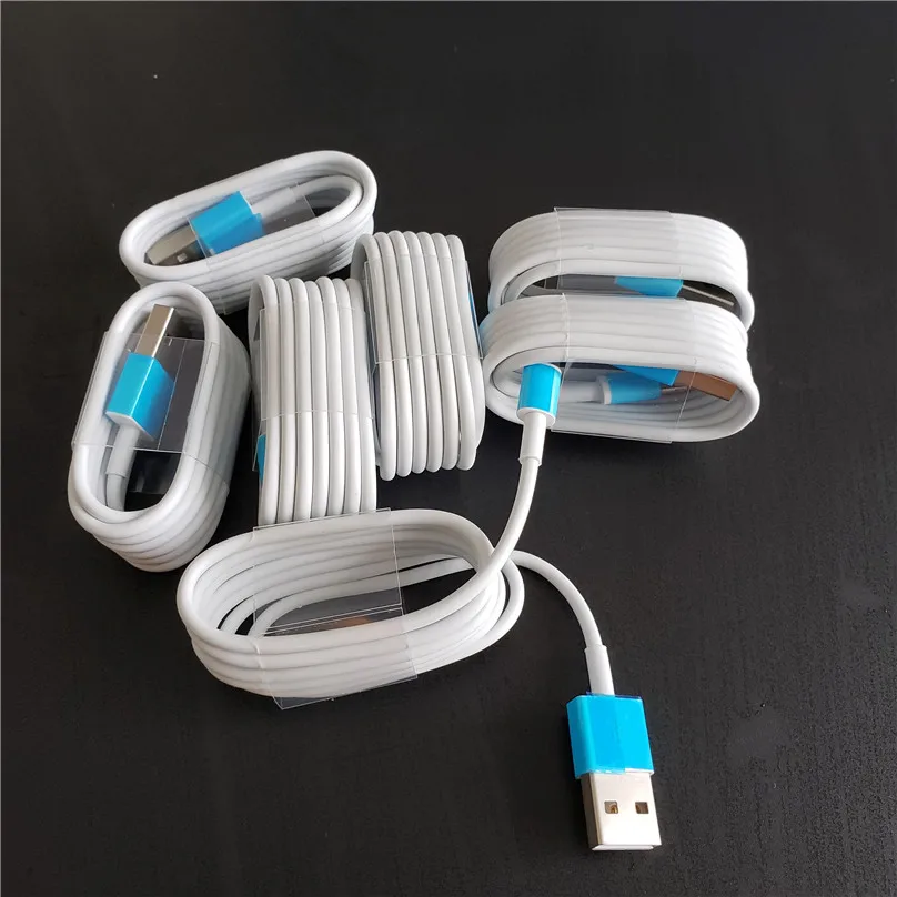 1500pc 1M 3FT Blue film 8 pin USB cord 8pin USB Data Sync Charger