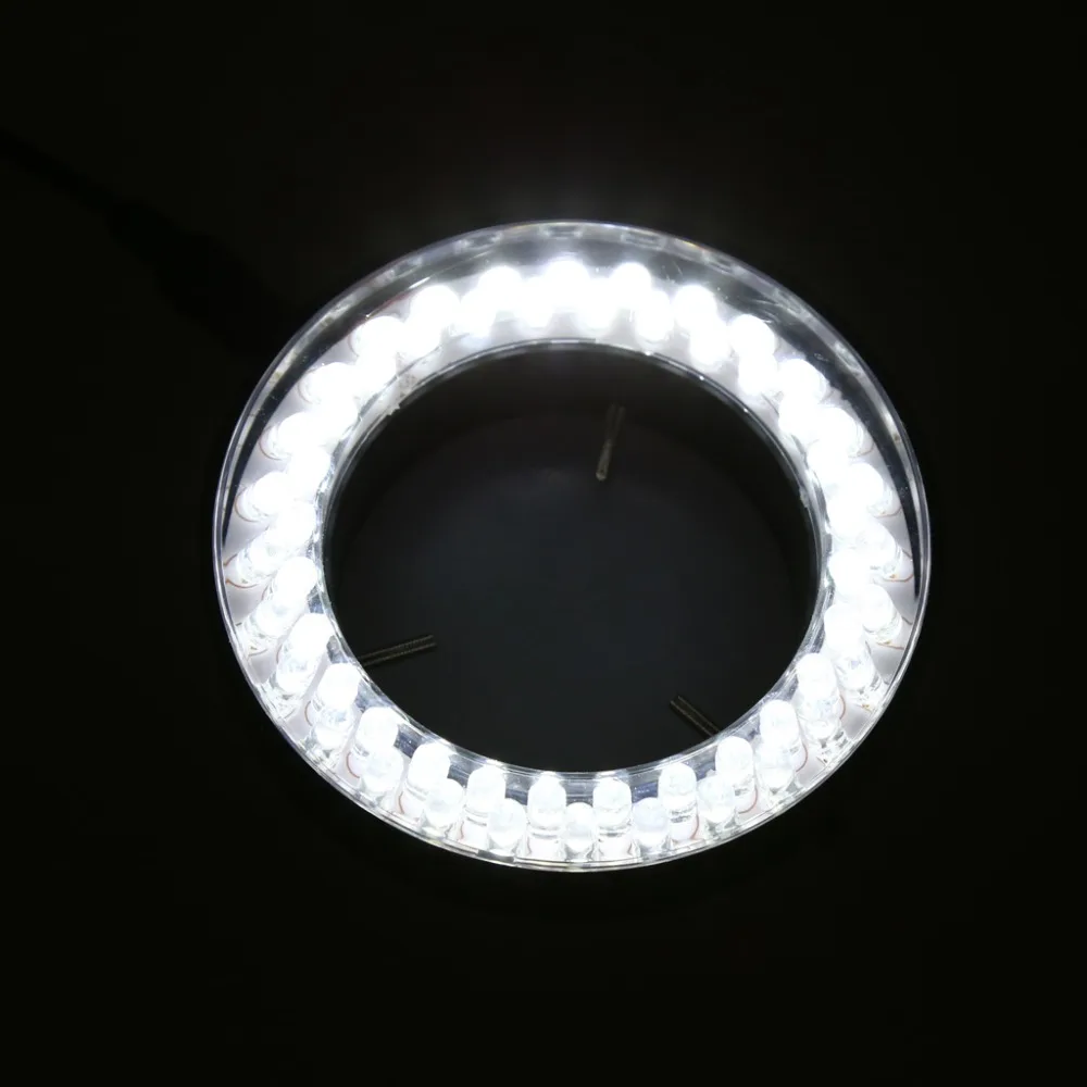 ANENG 60 светодиодный регулируемый кольцевой осветитель лампа для Стерео Зум микроскопа