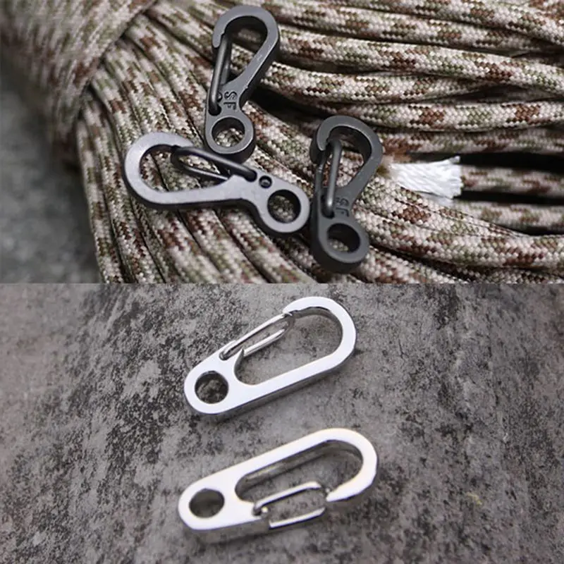 1 pcs البسيطة Carabiners الربيع على ظهره والعتاد المشابك EDC المفاتيح التخييم السنانير سلسلة حلقة التسلق اكسسوارات 1 pcs البسيطة Carabiners الربيع على ظهره والعتاد المشابك EDC المفاتيح التخييم السنانير سلسلة حلقة التسلق اكسسوارات