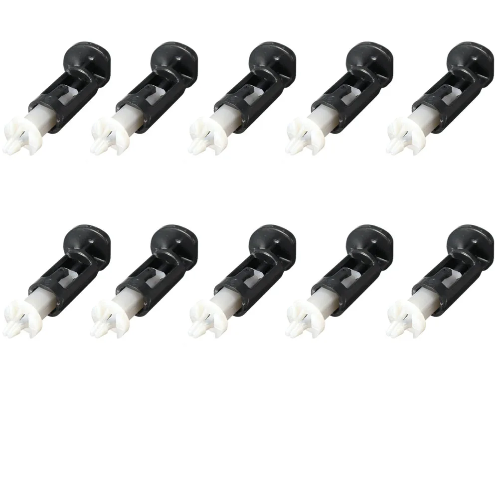 

CPU Cooler Mounting Clip, 10Pcs Durable Mounting Plastic Mounting Clip Pins for Intel Socket 775 CPU Cooling Fan Coolers #0129