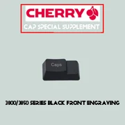 Вишневая механическая клавиатура 3000/3800/3494 специальный замок для чемодана колпачки кнопок Дополнительная клавишная крышка подходит для перекрестной клавиатуры Keycays - Цвет: Black Top Engraved