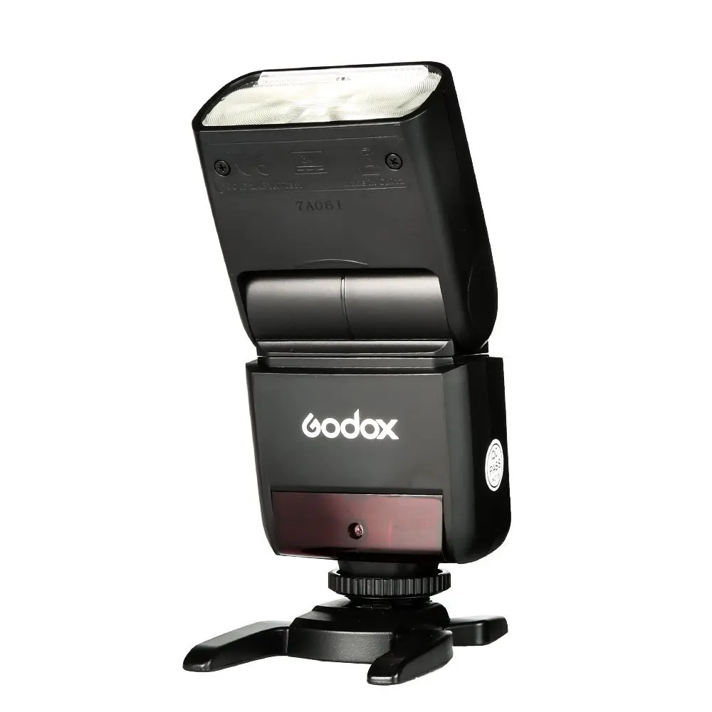 Вспышка Godox Mini Speedlite TT350C TTL HSS + 2 аккумулятора 2500 мАч для Canon 800D 760D 750D 700D 650D 600D 80D 70D 60D 7D