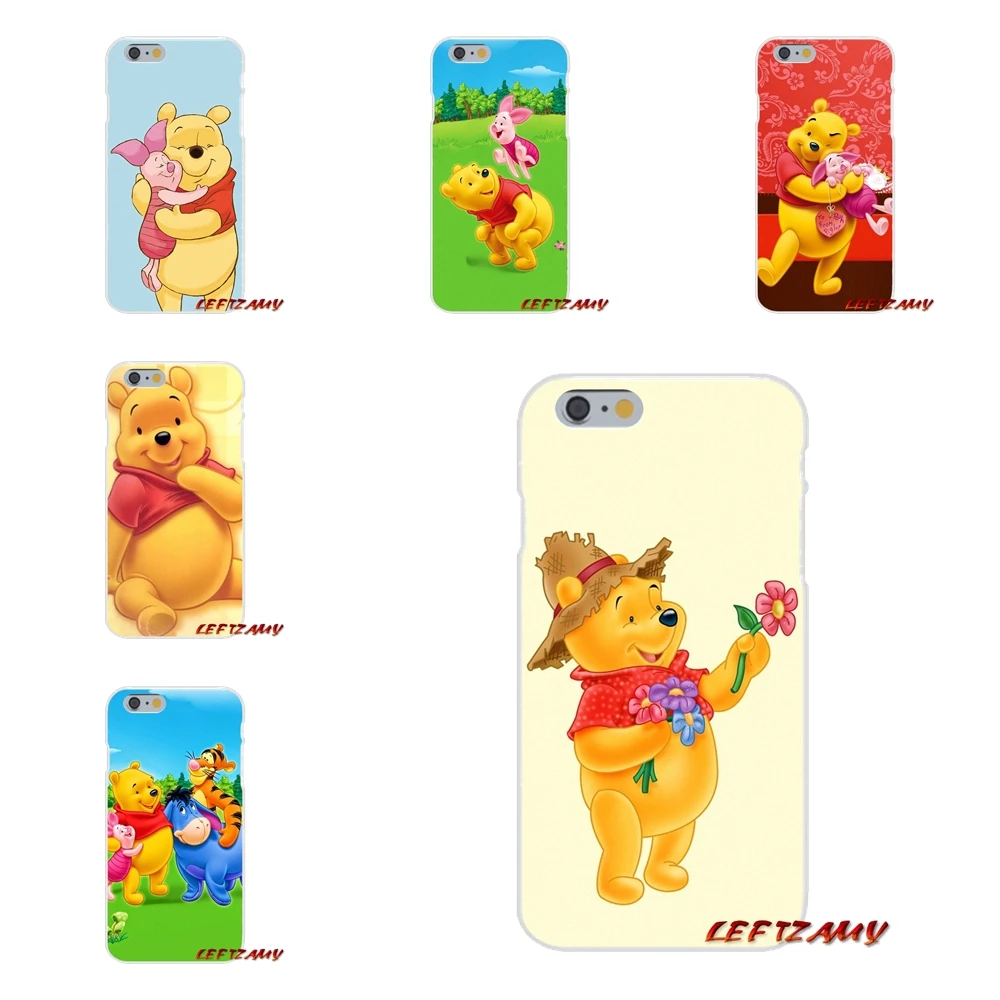 

The Winnie Pooh Accessories Phone Cases Covers For Samsung Galaxy S3 S4 S5 MINI S6 S7 edge S8 S9 Plus Note 2 3 4 5 8
