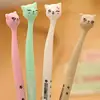 1 Pieces Lytwtw's Stationery Korean Cute Cat Gel Pens Girls Kawaii chancery office school Supply Gift Handles Creative ► Photo 1/6