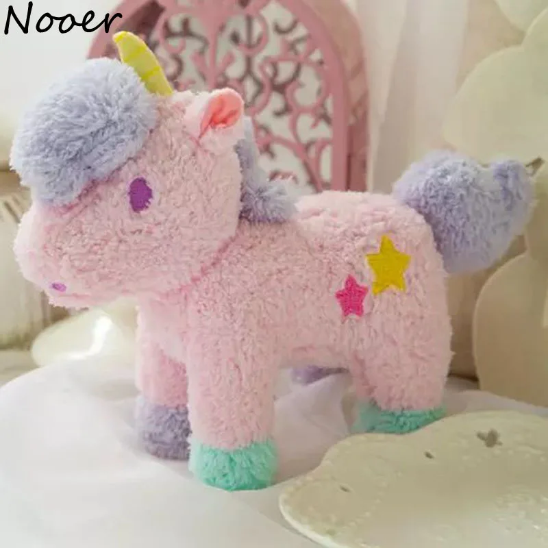 Nooer 25CM Cheap Price Kawaii Stuffed Unicorn Plush Toy Soft Stuffed