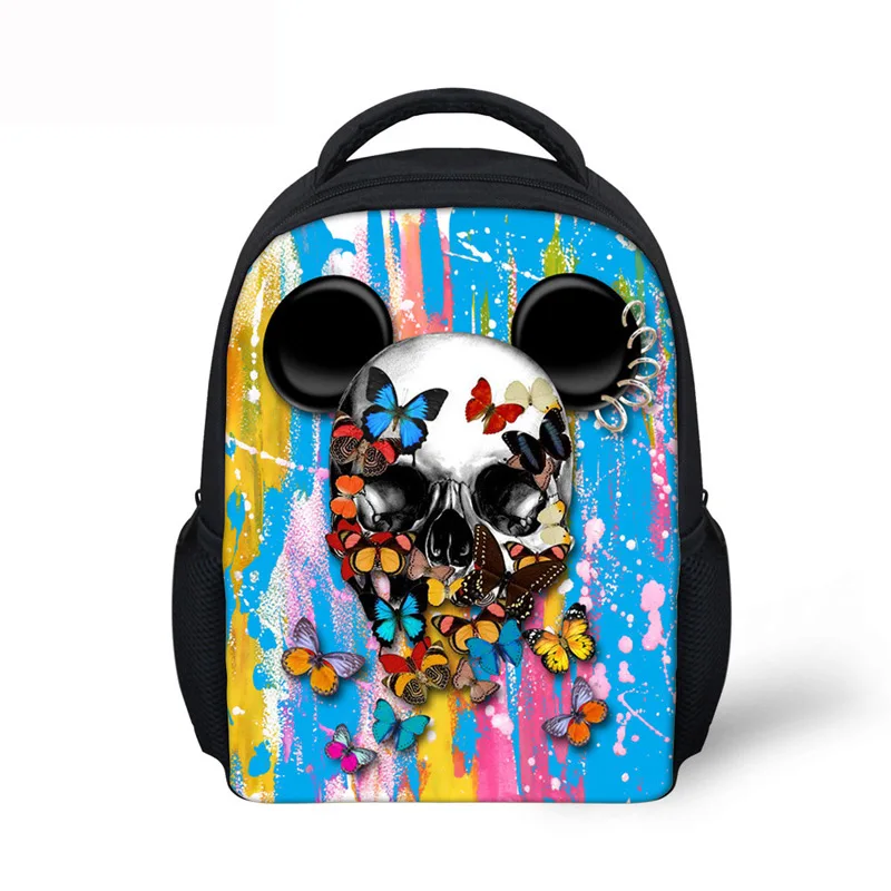 Odistance малышей 3d милые школьные сумки бабочки рюкзак ранцы mochila infantil 2018 малой