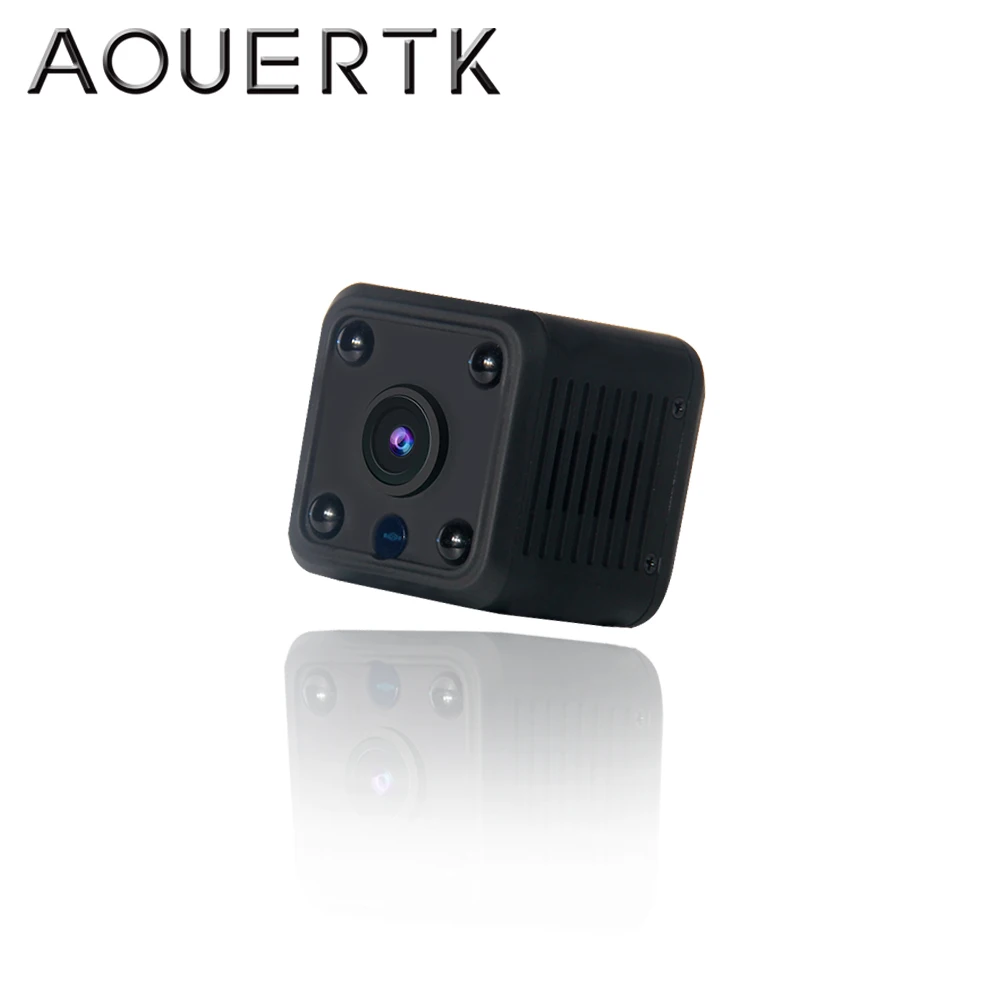 

AOUERTK Battery Camera720P Audio record SD Card Slot WiFi night vision Video IP Camera WiFi Mini CCTV