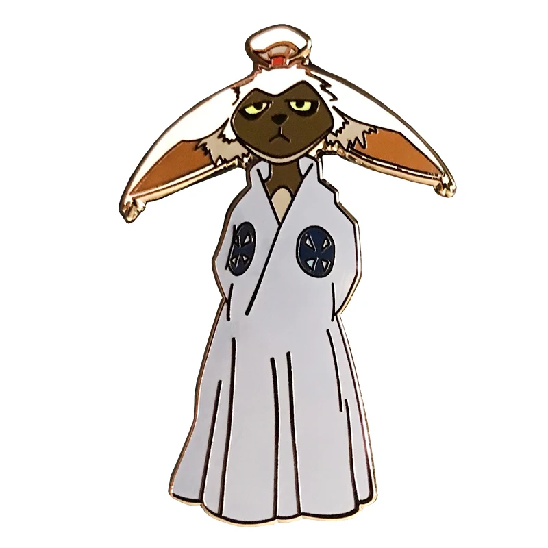 Аватар последняя эмалированная булавка Momo Airbender|Булавки и значки| |