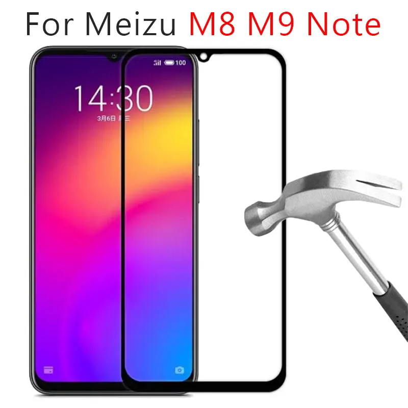 Стекло для meizu m8 m9 note защитное стекло на maisie m 8 9 not m8note m9note закаленное Защита экрана
