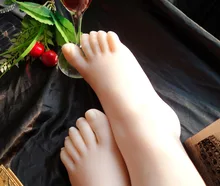 New White Sox Girls Foot Fetish foot model simulation fake beautiful woman sexy feet worship shipping