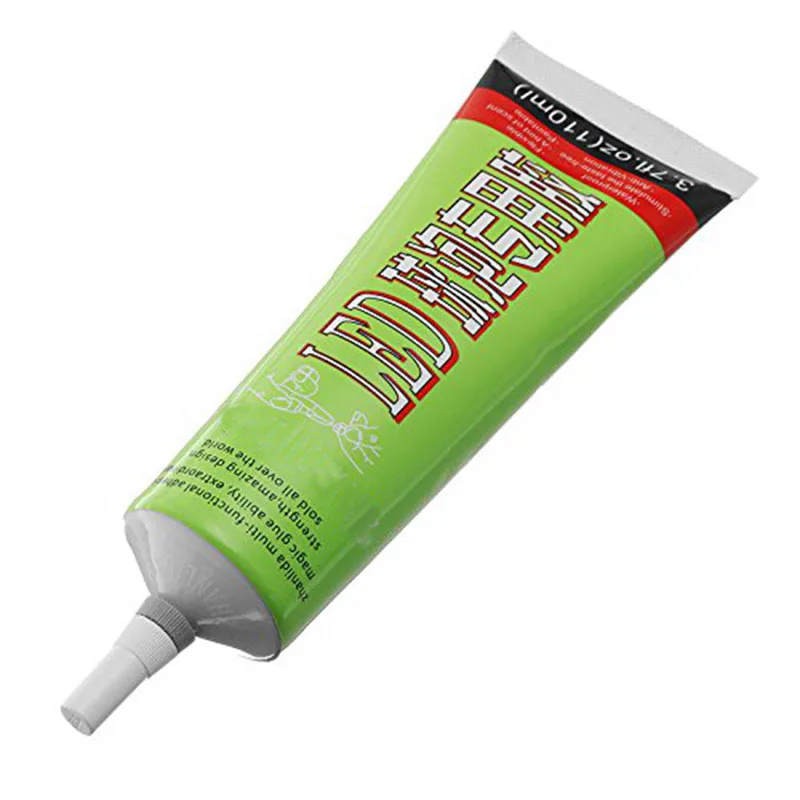 110mL Glue Resin Clear Adhesive LED Bulb Adhesive Bond Phone Screen Repair DIY Crafts Jewelry Transparent 2