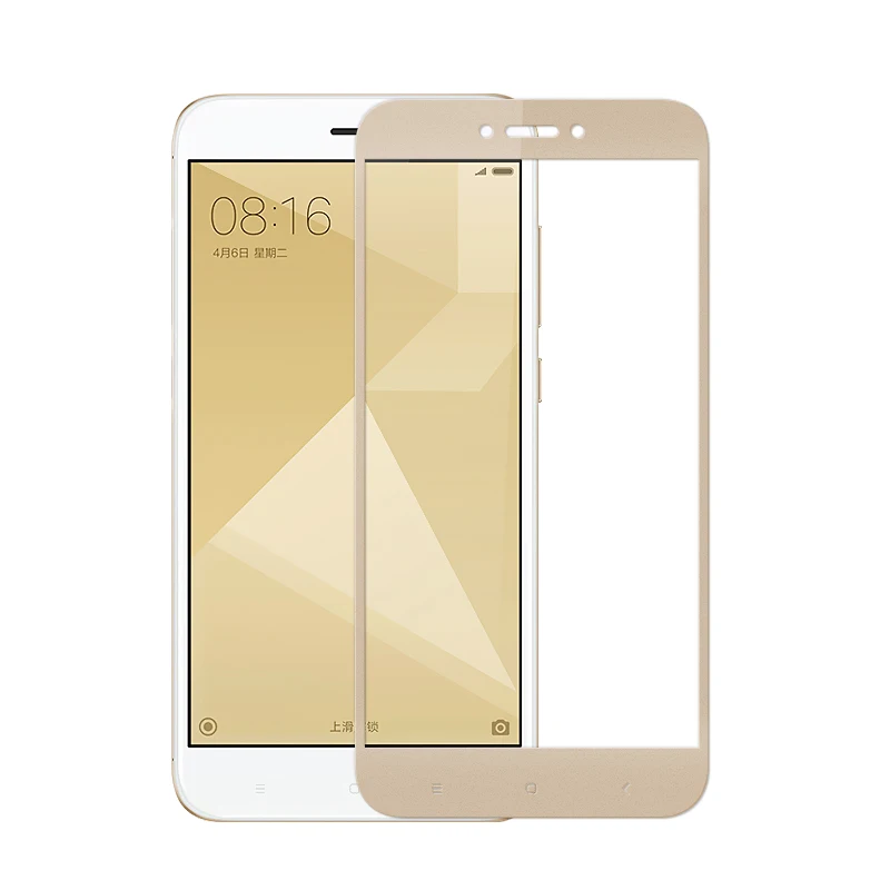 Redmi 4X защитная пленка из закаленного стекла с полным покрытием экрана уровнем