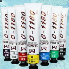 Пигмент масляной живописи с алюминиевой трубкой, 180 мл, одна посылка, масляные краски для создания искусства, масляные краски для художников