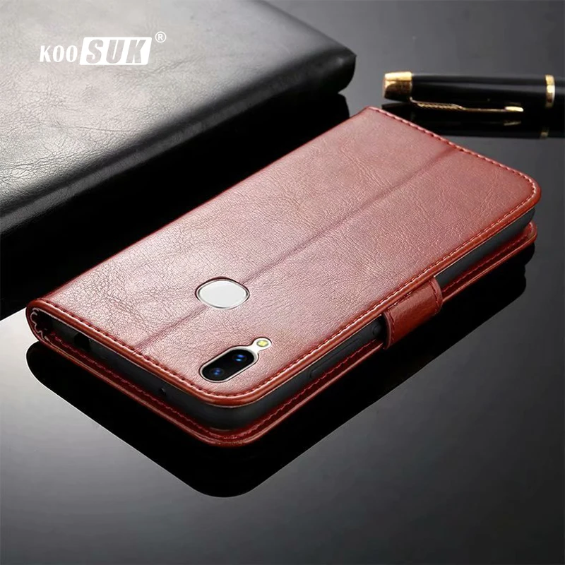 Luxury Retro Case For Huawei Nova 3i Flip Wallet Stand Card Holder Leather Cover For Huawei Nova