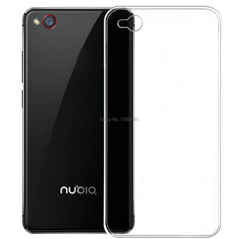 Soft Durable Flexible Silicone TPU Cover for ZTE Nubia M2 Lite V18 N3 Z17S Z11 Z17 Mini S Anti-Scratch Finger Protective Case