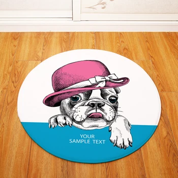 

Cartoon Character Round Carpet Kids Play Tent Gym Rug Bedroom Living Room Coffee Table Floor Mats /Baby Crawling Carpets