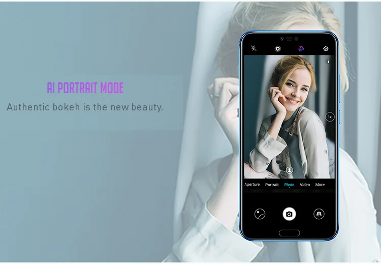 HUAWEI HONOR 10 4GB RAM 128GB ROM Hisilicon Kirin 970 2.36GHz Octa Core 5.84 Inch IPS Full Screen Dual Camera Android 8.1 4G LTE Smartphone