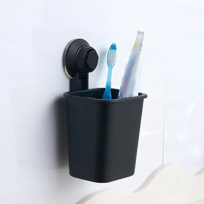 

1 PC Bathroom No Drilling Storage Rack Toothbrush Holder Wall Mounted Organizer For Toiletries Toothbrush Toothpaste Razor