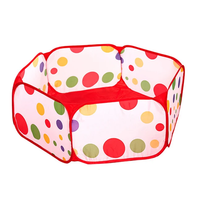 Baby Ball Pits Portable Ball Pool Foldable Cartoon Game Ocean Ball Series Fence Child Outdoor Sports Educational Toy Gift Infant 1