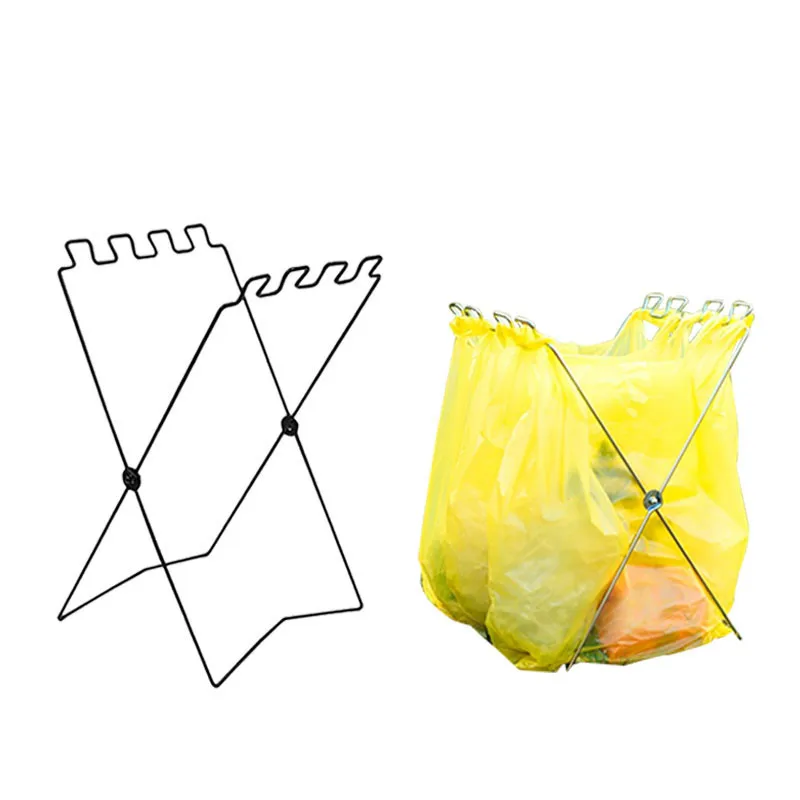 

Kitchen outdoor camping items storage block tools rubbish trash garbage waste holder rack kitchenware accessories organizer