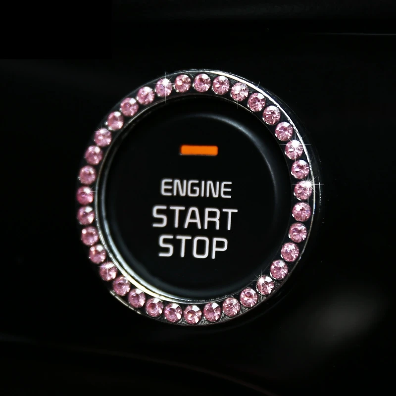 Модифицированная специальная кнопка Зажигания декоративное кольцо украшение интерьера автомобильные аксессуары для kia sportage 3
