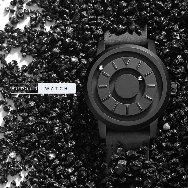 

Eutour Men Luxury Top Brand Concise Innovate WristWatches Fashion Casual Sport Magnetic Stainless Steel Strap Swiss Quartz Watch