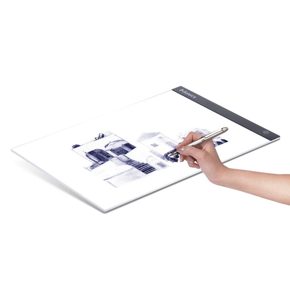 2018 Portable A3 LED Light Box Drawing Tracing Tracer Copy Board Table Pad Panel Memory Brightness Control for drawer learner