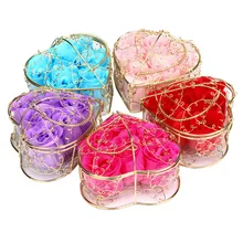 Случайное сердце, ароматизированное мыло для ванны, лепестки роз, свадебное украшение