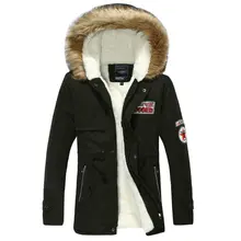 2018 Hot Selling Autumn Winter Long Parka Men Casual font b Slim b font Fit Hood