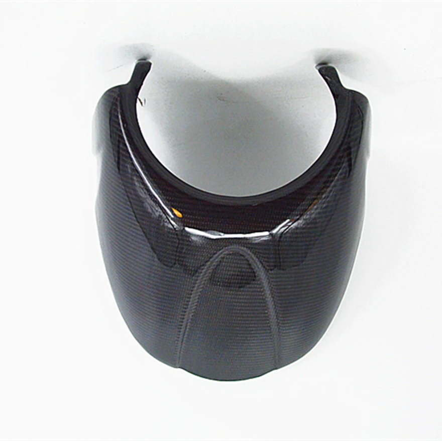 Универсальный мотоциклетный карбоновый передний головной свет маска Крышка фара обтекатель передний капот вилочное крепление