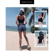 Женские спортивные шорты, брюки для спортивной тренировки, фитнес-Леггинсы для йоги, тренировки, дышащая одежда для фитнеса, тренировка