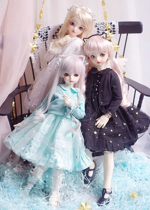 BJD одежда вязаное пальто платье костюм для 1/4 1/6 BJD YOSD MSD кукла аксессуары для кукольной одежды